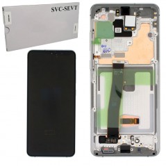 Compra Samsung SERVICE PACK Display LCD ORIGINALE + Frame (SENZA CAMERA) Per Galaxy S20 ULTRA G988 | Bianco online
