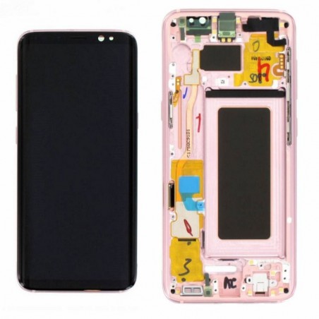Discover Samsung Service Pack LCD for Galaxy G950 S8 Pink details