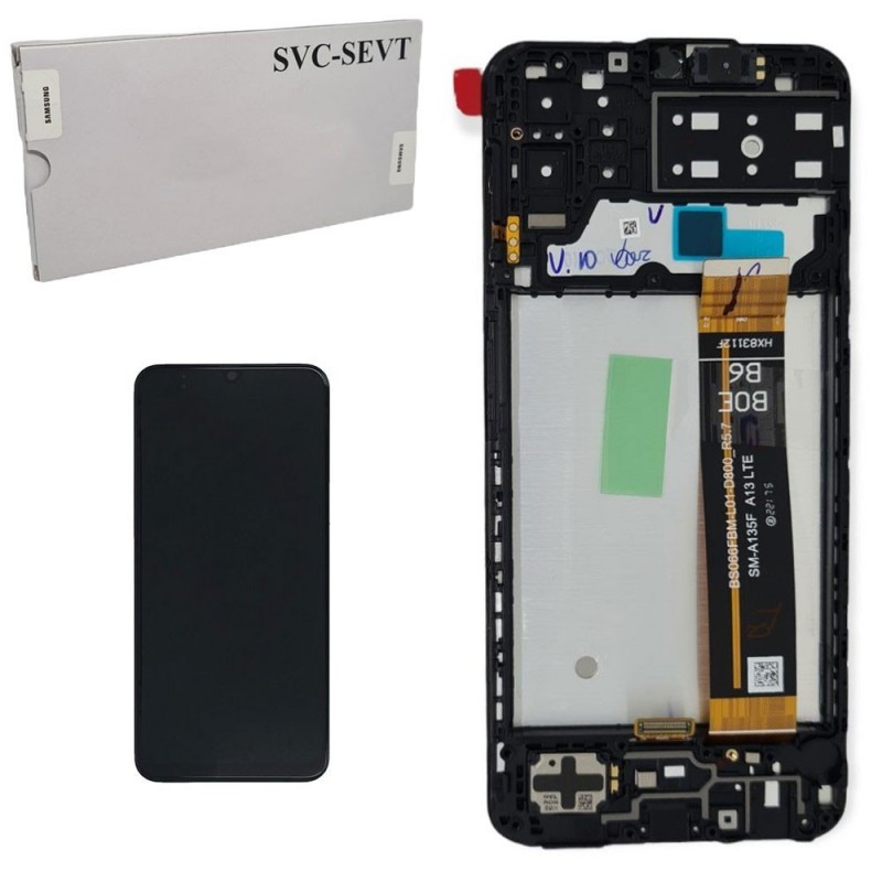 Motorola SERVICE PACK Display LCD ORIGINALE + Frame Per Moto G30 | XT2129-1, XT2129-2, PAML0000IN