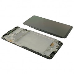 Samsung SERVICE PACK Display LCD ORIGINALE + Frame Per Galaxy M22 M225 F22 E225 | Nero