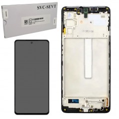 Acquista Samsung SERVICE PACK Display LCD ORIGINALE + Frame Per Galaxy M52S M52 5G SM-M526 | Nero su Smartness
