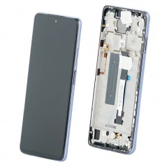 Xiaomi Service Pack Original LCD Display + Frame For MI 10T Lite M2007J17G | PEARL GRAY TARNISH