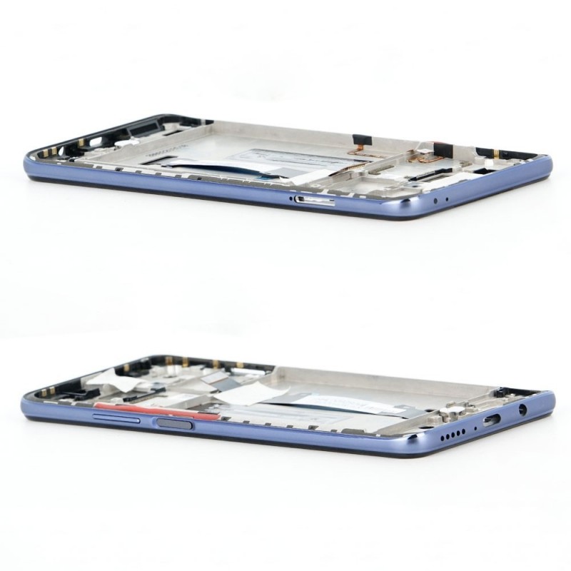 Xiaomi SERVICE PACK Display LCD ORIGINALE + Frame Per MI 10T Lite M2007J17G | PEARL GRAY TARNISH