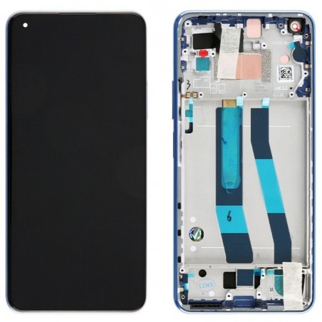 Immagine prodotto Xiaomi SERVICE PACK Display LCD ORIGINALE + Frame Per Mi 11 Lite 4G LTE M2101K9AG | Blue