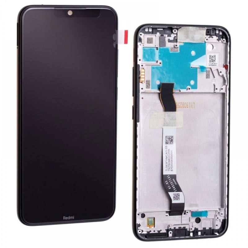Xiaomi SERVICE PACK Display LCD ORIGINALE + Frame Per Redmi Note 8 M1908C3JH M1908C3JG M1908C3JI | Nero