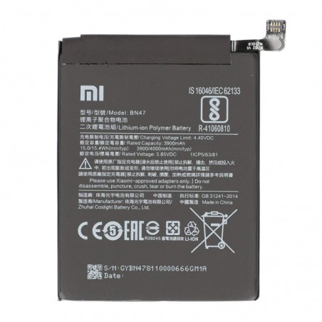 Scopri Xiaomi Service Pack Batteria BN47 Originale per Mi A2 Lite - Redmi 6 Pro in dettaglio