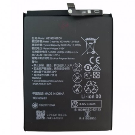 Foto di Batteria Compatibile per Huawei P Smart 2019/P Smart Plus 2019/P Smart 2020/Honor 10 Lite/Honor 20 Lite|HB396286ECW - PR
