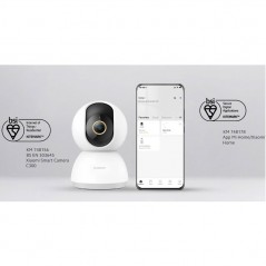 Discover Xiaomi Mi Smart IP Camera C300 2k Home Security Camera Interno 360° 1296p Rilevamento di Movimento details