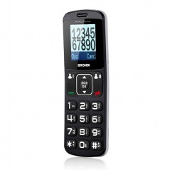 BRONDI Amico Home Telefono Cellulare Senior DualSim Controllo Remoto | Nero