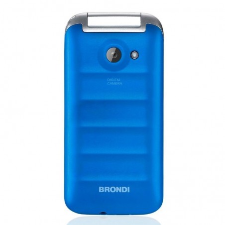 BRONDI FOX GSM Quadri Band Telefono Cellulare Dual Sim a Conchiglia Dual Sim | Blu