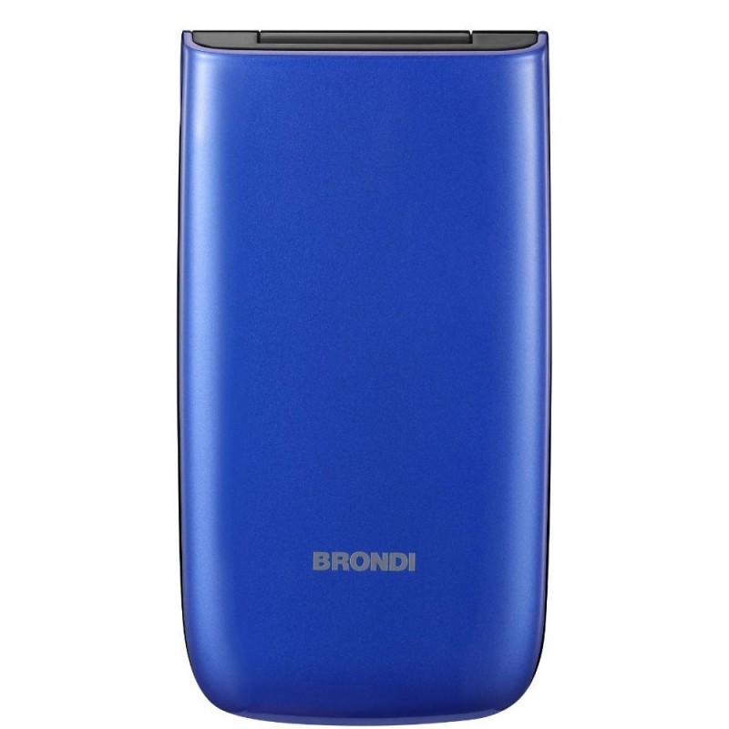 Brondi MAGNUM 4 Cellulare GSM QUADRI band Maxi Display Dual Sim Fotocamera | Blu