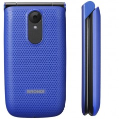 Discover Brondi MAGNUM 4 Cellulare GSM QUADRI band Maxi Display Dual Sim Fotocamera | Blu details