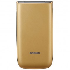Discover Brondi MAGNUM 4 Cellulare GSM QUADRI band Maxi Display Dual Sim Fotocamera | Gold details