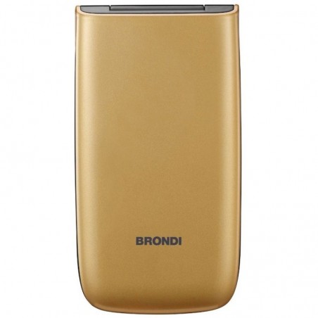Discover Brondi MAGNUM 4 Cellulare GSM QUADRI band Maxi Display Dual Sim Fotocamera | Gold details