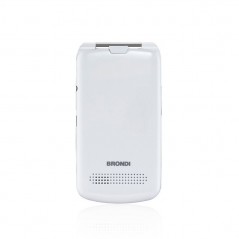 Product image Brondi PRESIDENT Cellulare Ultra Sottile e con Icone LED sul Flip Fotocamera 1.3MP Bianco