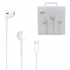 Scopri Apple Auricolari EarPods MTJY3ZM/A con telecomando e microfono (Connettore USB-C) in dettaglio