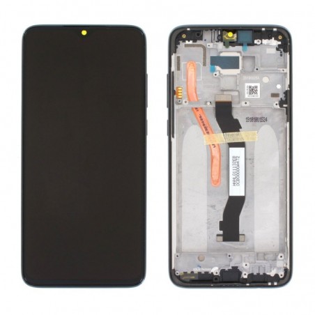 Discover Xiaomi SERVICE PACK Display LCD ORIGINALE + Frame Per Redmi Note 8 PRO | M1906G7I M1906G7G | Tarnish Nero Black details