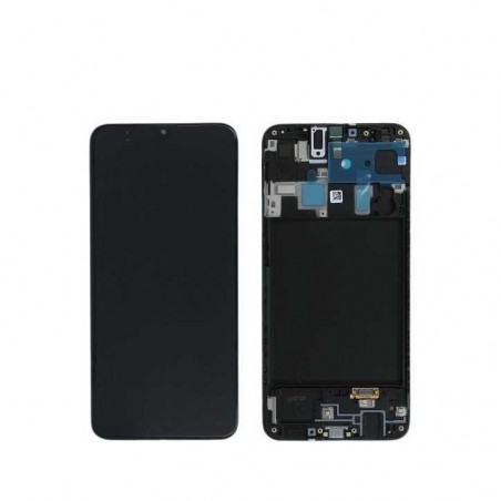 OLED LCD Display (FULL SIZE) + Frame For Samsung Galaxy A20 SM-A205