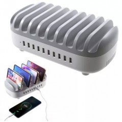 Discover ORICO Stazione di ricarica 10 posti Multifunzione USB 5V 2.4A - 120W details