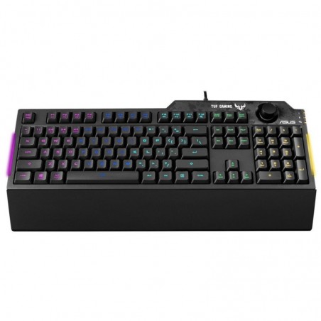 Scopri ASUS Tastiera Gaming TUF K1 RGB a 5 Zone Rollover a 19 Tasti in dettaglio