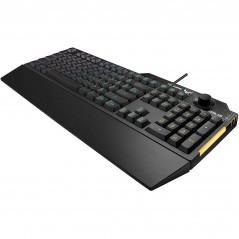 ASUS TUF K1 RGB 5-Zone Rollover Gaming Keyboard with 19 Keys