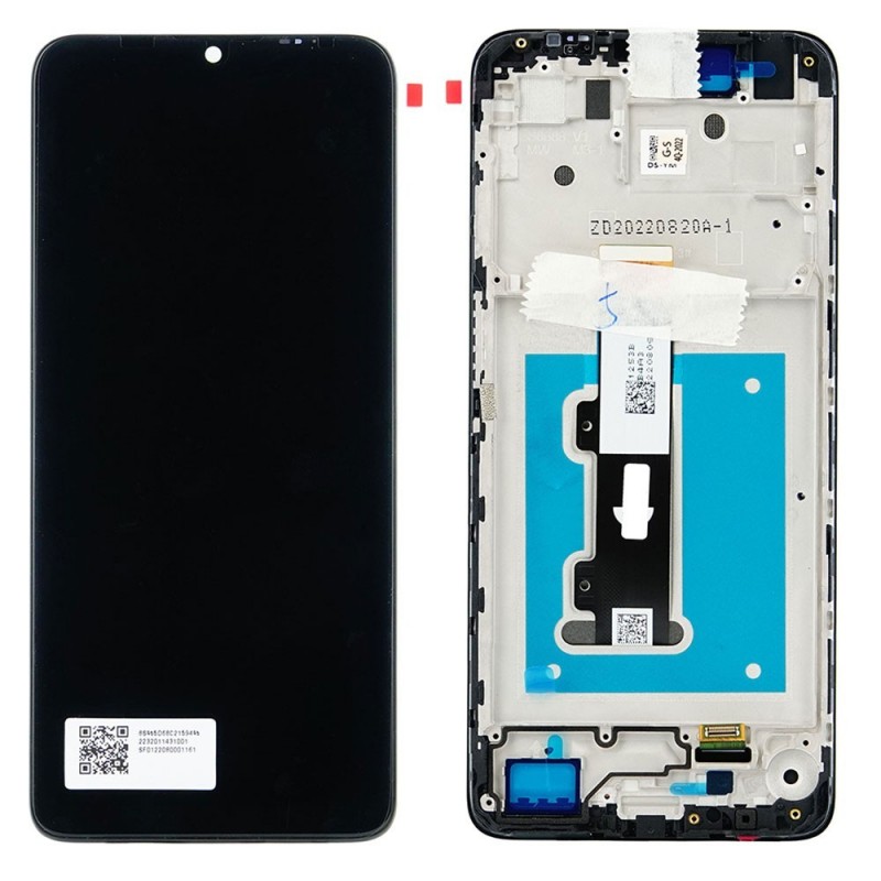 Motorola Service Pack Original LCD Display + Frame For Moto E22i / E22 | XT2239
