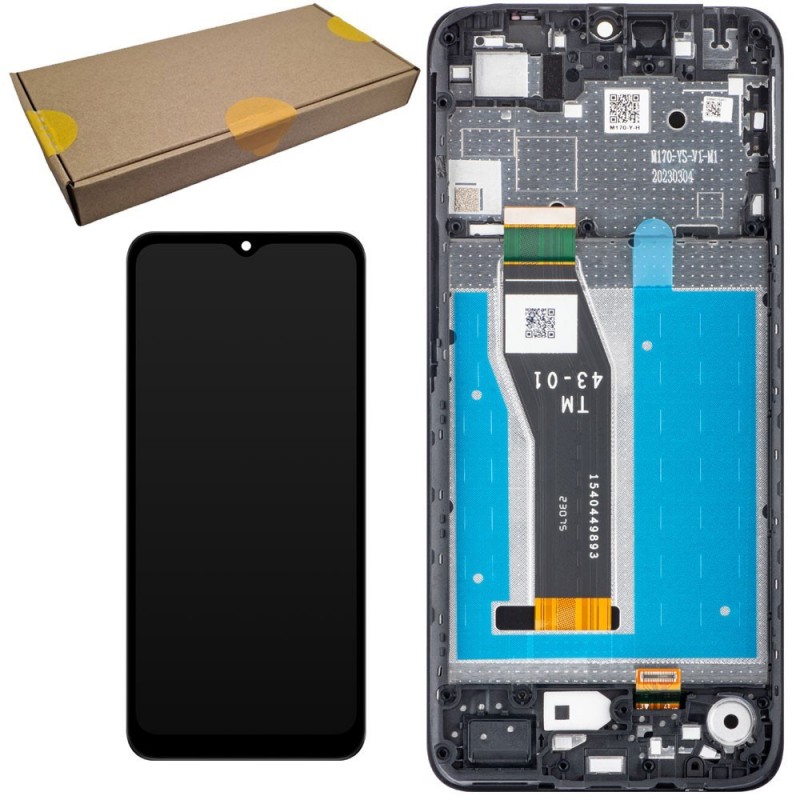Motorola Service Pack Original LCD Display + Frame For Moto E13 | XT2345