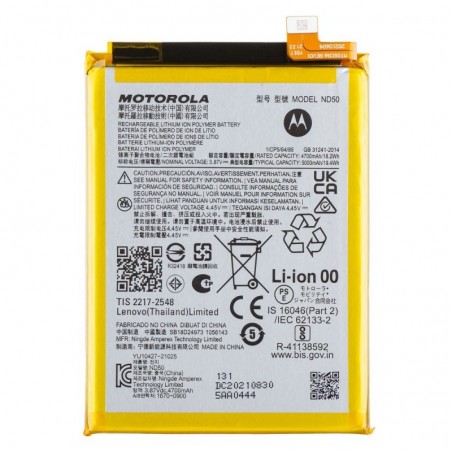 Motorola Motorola Service Pack Batteria Originale ND50 Per Moto G42 / G31 | XT2233-2 XT2173-3 for sale