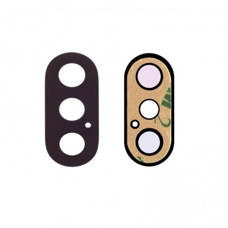 PRC Vetro Per Fotocamera Posteriore SLIM completo di Biadesivo 3M per Apple iPhone X for sale