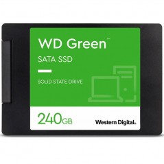 Acquista Western Digital WD SSD 240GB SATA 6 2.5" WDS240G3G0A Solid State Drive Verde su Smartness