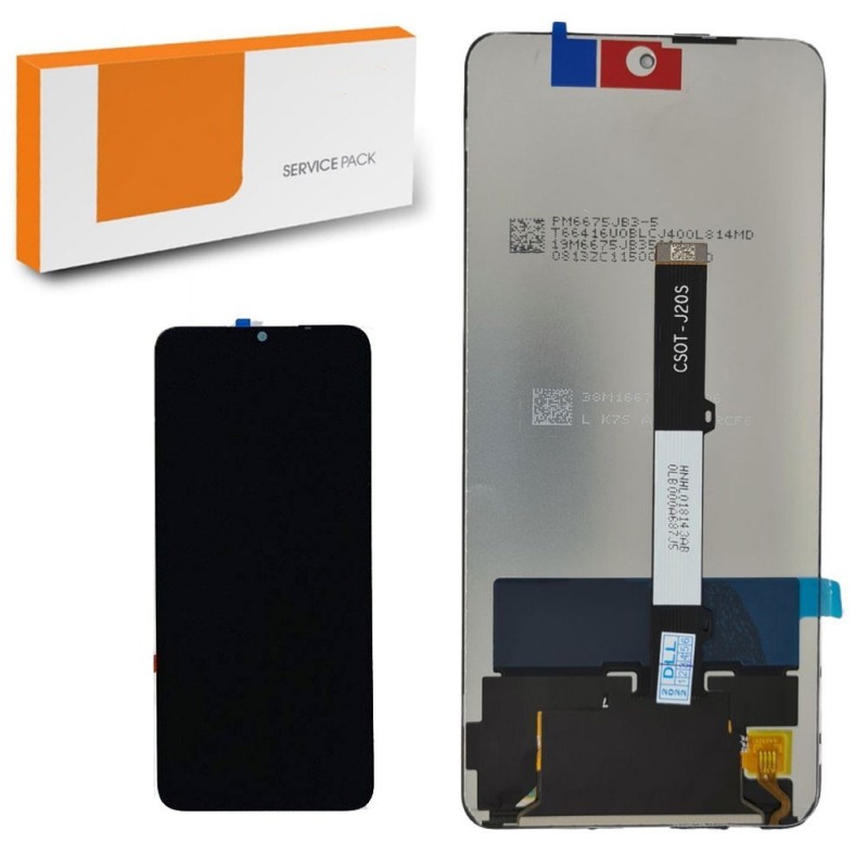 Xiaomi Service Pack Original LCD Display + Frame For Redmi Note 8 PRO | M1906G7I M1906G7G | Tarnish Black Black