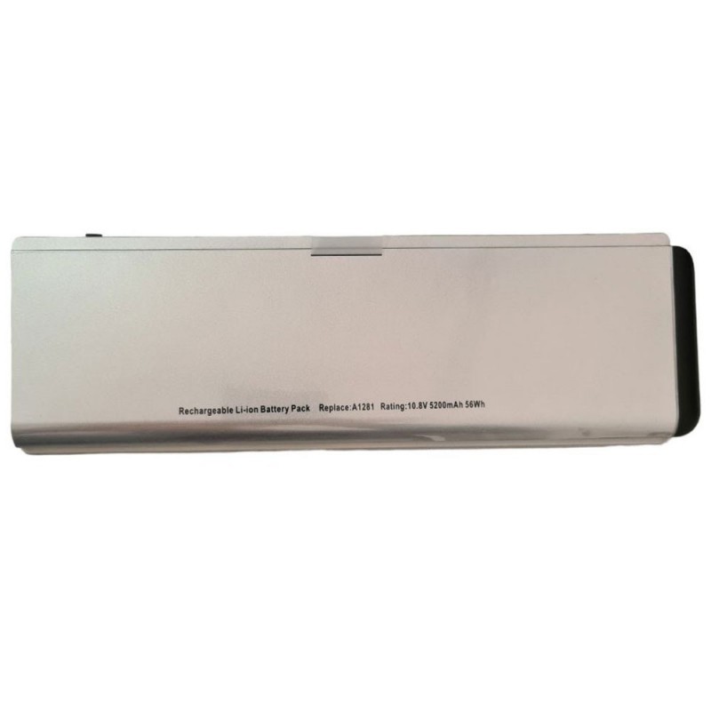 Compatible Battery for Apple MacBook Pro 15 A1286 (2008) | Plastic Case | A1281 - 5200mAh
