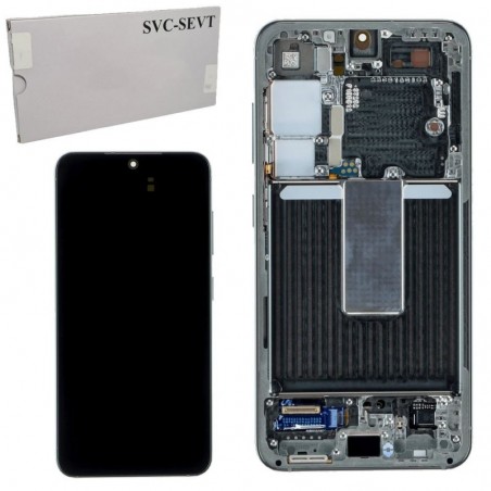 Acquista Samsung SERVICE PACK Display LCD ORIGINALE + Frame Per Galaxy S23 S911 | Green su Smartness
