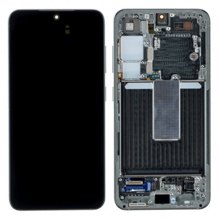 Samsung Service Pack Original LCD Display + Frame For Galaxy S23 S911 | Green