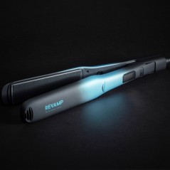 Scopri Revamp Piastra in Ceramica XL Progloss Ultra X Shine Controllo del Calore | Nero in dettaglio