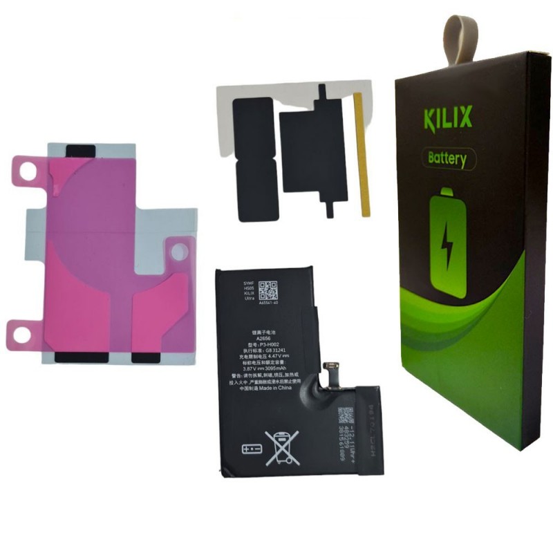 KILIX SELECT DECODE ULTRA Compatible Battery for Apple iPhone 13 Pro A2638 A2483 A2636 A2639 A2640 | 3095mAh NO POP UP KILIX SELECT DECODE ULTRA Compatible Battery for Apple iPhone 13 Pro A2638 A2483 A2636 A2639 A2640 | 3095mAh NO POP UP