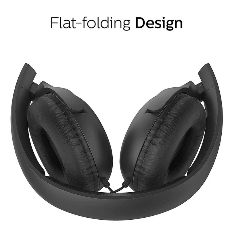 Philips Cuffie Sovrauricolari On-Ear UH201BK/00 Con Fascia e Isolamento Audio Nero