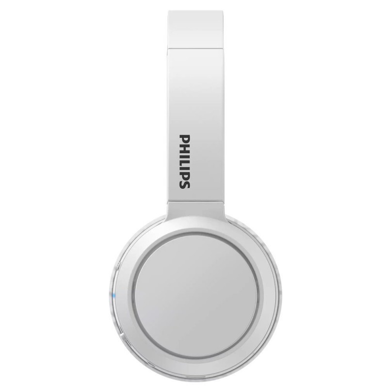 Philips Bluetooth Headphones with Bass Boost Button Wireless Over-Ear Headphones TAH4205 | White Philips Bluetooth Headphones with Bass Boost Button Wireless Over-Ear Headphones TAH4205 | White