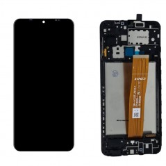 Foto di Display LCD + Frame Per Samsung Galaxy A12 2020 SM-A125 / A12 2021 A127 | FLAT CDOT R.01 SM-A125F IN VERTICALE - PRC