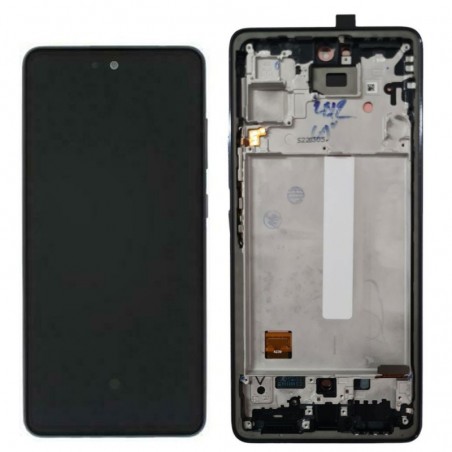 Scopri Display LCD OLED (FULL SIZE) + Frame Per Samsung Galaxy A536 A53 5G | Nero in dettaglio