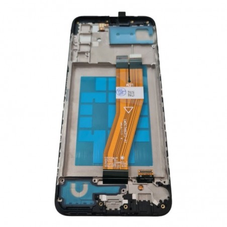 Display LCD PARI ORIGINALE + Frame Per Samsung Galaxy A03S SM-A037G