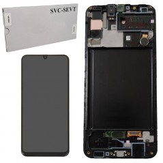 Discover Samsung Service Pack Lcd for Galaxy A307 A30S Black details