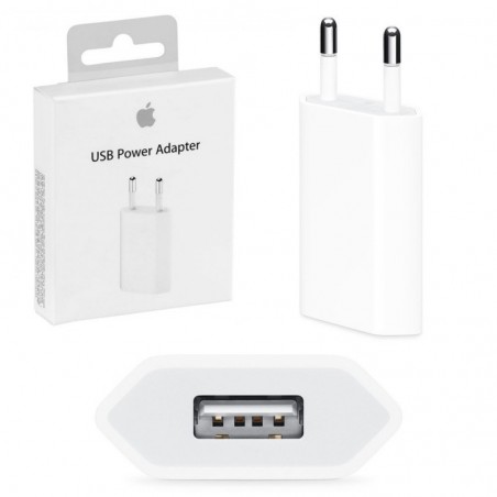 Discover Apple 5w Usb Power Adapter MGN13ZM/A Blister details