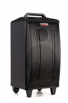 Photo of AUDIODESIGN PRO M3 10w/l Diffusore Portatile 10" a batteria completo di 2 microfoni wireless - Potenza Max 250 W - AUDI