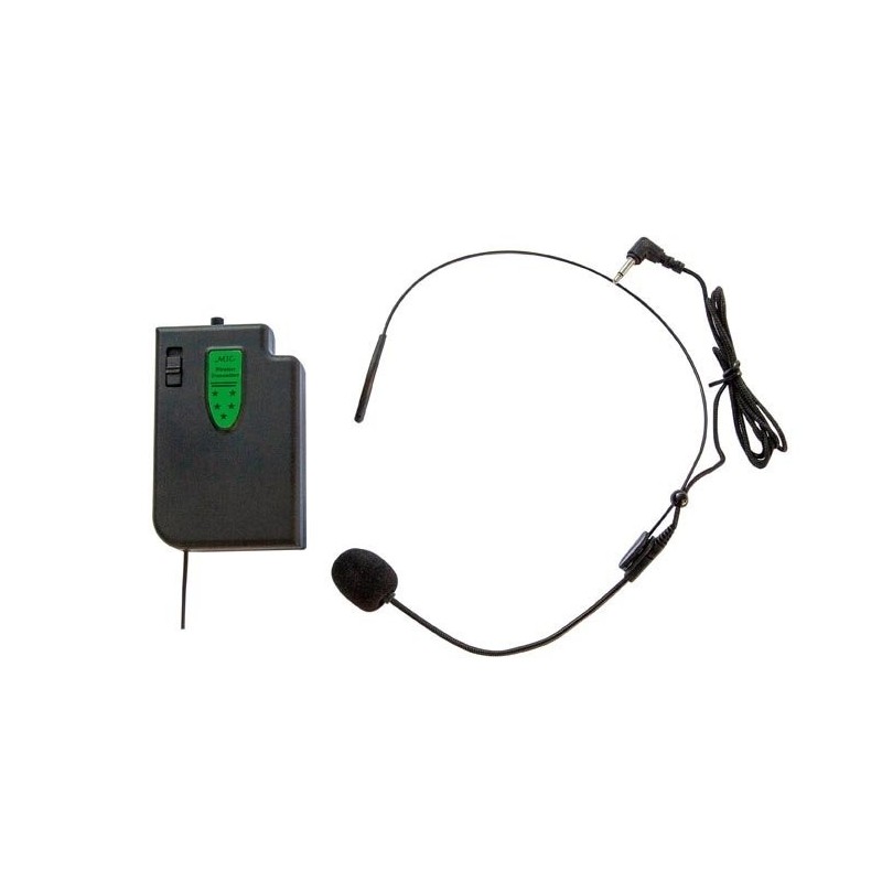AUDIODESIGN PRO Headset Microphone and Body Pack Transmitter for M2 W/L Line Speakers - 660 Mhz