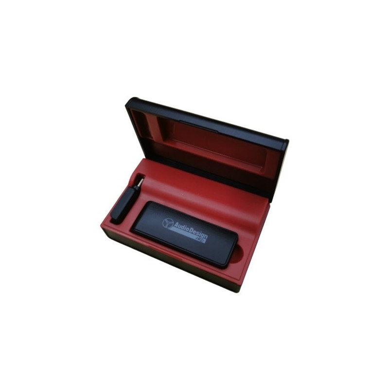 AUDIODESIGN PRO Microfono Lavalier wireless con trasmettitore integrato 2,4G. Ricevitore su USB C x Android o IOS