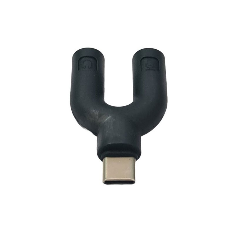 AUDIODESIGN PRO PM Set 6pcs Microphone/Headphone Splitter Adapter for Smartphones with USB C Connection AUDIODESIGN PRO PM Set 6pcs Microphone/Headphone Splitter Adapter for Smartphones with USB C Connection