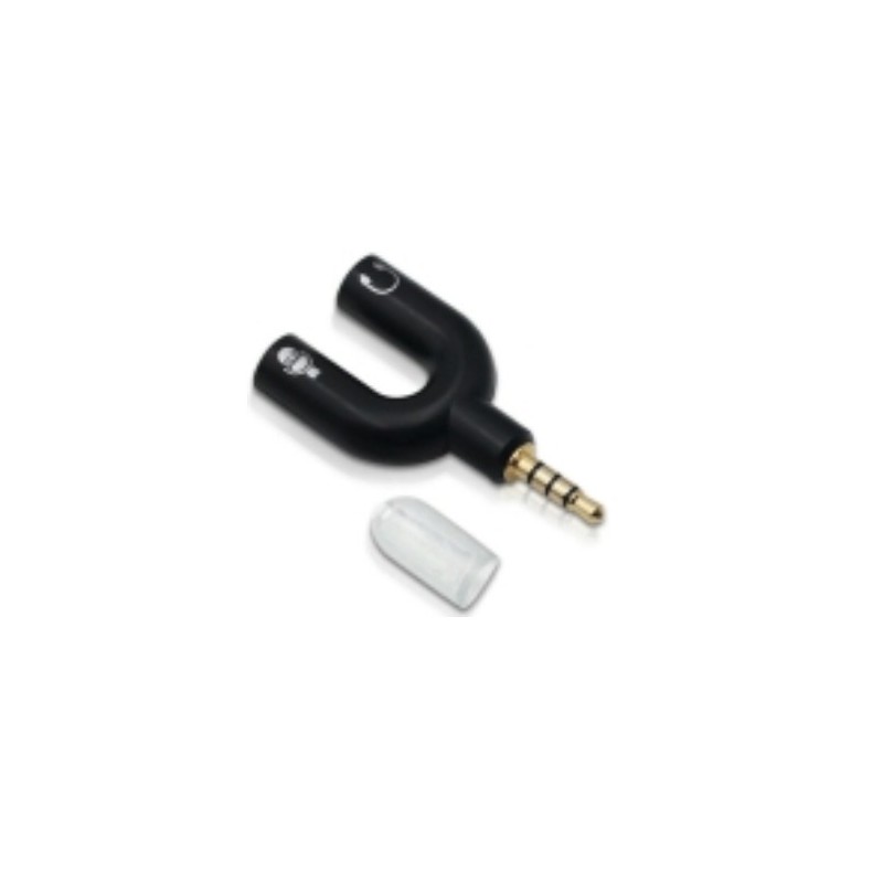 AUDIODESIGN PRO PM Set 6pz Splitter Jack Adattatore Sdoppiatore microfono/cuffia per smartphone con uscita Jack 3,5mm