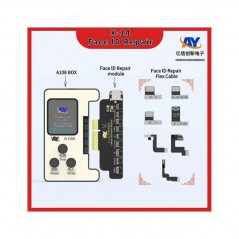 Scopri AY A108 Programmatore Per APPLE IPHONE | Completo di 2 Moduli | Riparazione Face ID | Riparazione Batteria | in dettaglio