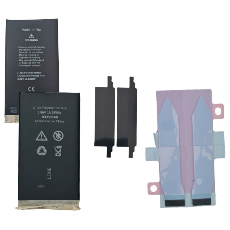 Compatible Swap Battery for Apple iPhone 14 Plus A2886 A2632 A2885 A2896 A2887 | (No Flex) - 4325mAh